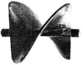 Josip Ressel's ship screw (propeller)