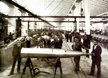 Lupis Vukic's torpedos produced in Whitehead's factory in Rijeka