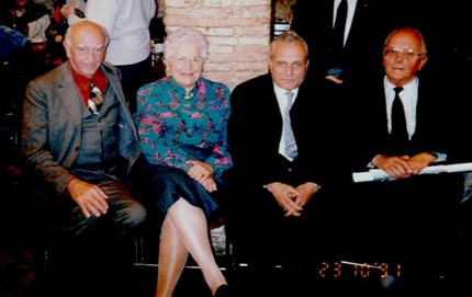 Professor Brajnovic on the irght, in Pamplon