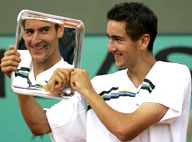 Marin Cilic, winner of Roland Garros, 2005 (AP Photo, Francois Mori)
