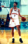 Toni Kukoc, representative of Croatia
