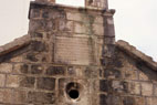Catholic church of all Saints in Zagvozd with Croatian Cyrillic inscription from 1644 (photo by Mladen Zubrinc)