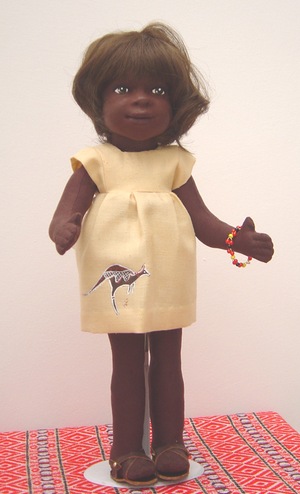 Australian aborigine donated by premier Kristina Kenefally in 2010
